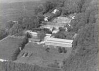 Luftbild vom Catharinenhof, dem heutigen Standort der Vereinsreitanlage
